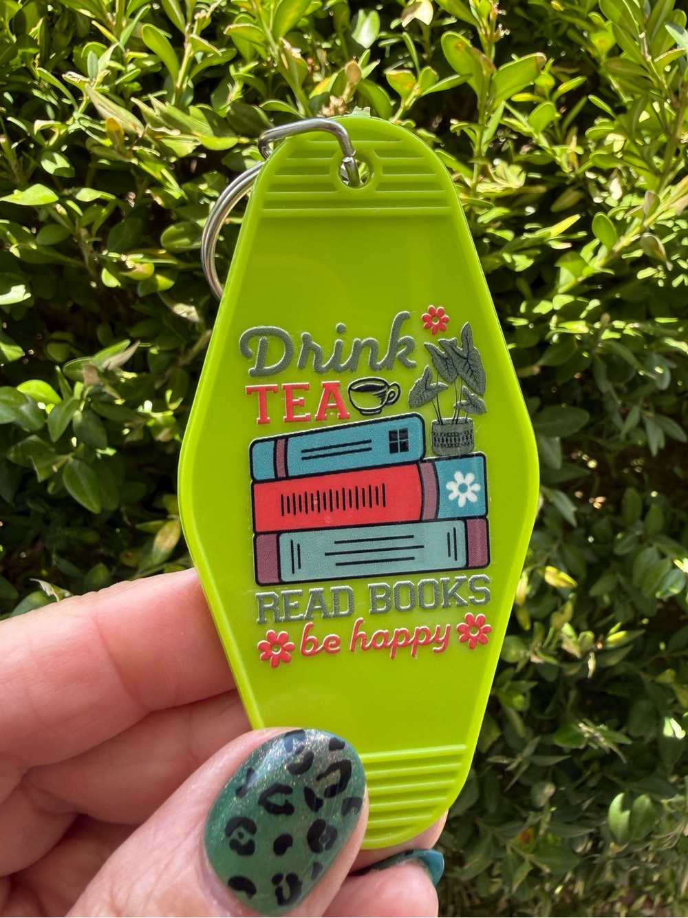 Vintage style motel key keychain humorous funny sarcastic gift idea